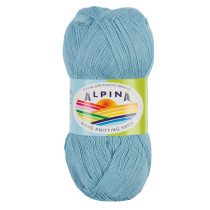 Пряжа ALPINA " VIVEN" 100% бамбук 10 * 50г 405 м №29 св. бирюзовый. Цена за упаковку 10 шт