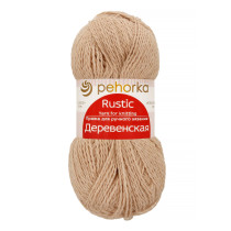 Пряжа Пехорская ПТ " Деревенская" 100% шерсть 100 г 250 м №181 жемчуг. Цена за упаковку 10 шт