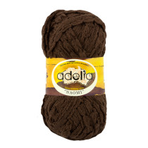 Пряжа ADELIA " NAOMI" 100% акрил 5 * 100 г 24 м №03 коричневый.