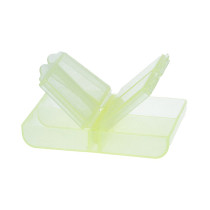  Контейнер для бисера пластик T- 34 желтый\ прозрачный