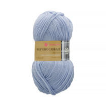 Пряжа Пехорская ПТ " Мериносовая" 50% мериносовая шерсть, 50% акрил 100 г 200 м №177 голубое небо. Цена за упаковку 10 шт