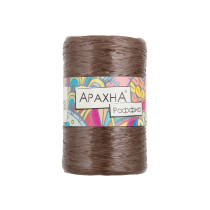 Пряжа ARACHNA " Raffia" 100% полипропилен 5 * 50г ± 10 г 200 м №40 коричневый. Цена за упаковку 5 шт