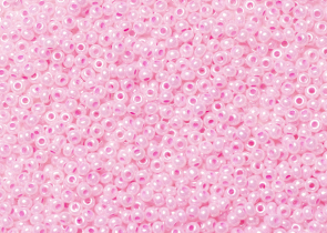 Бисер Чехия круглый 10/0 50г 37175 розовый