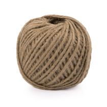 Шпагат джутовый ШД7 100% джут 1. 7 мм 50 м 55 я суровый