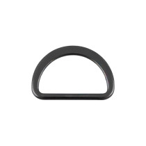 Фурнитура сумочная металл "Gamma" GH 21/25 Полукольцо литое d 25 мм №06 под черный никель 10 шт