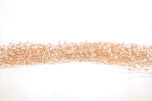 Бисер Япония круглый 15/0 100г 0011 розалин, прозрачный