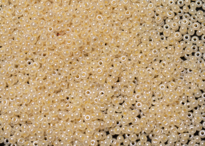 Бисер Чехия круглый 10/0 500г 47112 кремовый