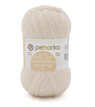 Пряжа Пехорская ПТ " Козий пух" 60% козий пух, 40% шерсть 50 г 400 м №166 суровый. Цена за упаковку 10 шт