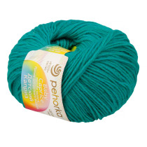 Пряжа Пехорская ПТ " Детский каприз" 50% мериносовая шерсть, 50% микрофибра 50 г 225 м №335 изумруд. Цена за упаковку 10 шт