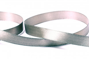 Лента атласная 12 мм 33 м ±2 м №003 св.серый