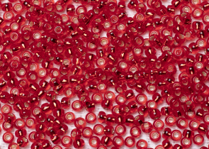 Бисер Чехия круглый 10/0 500г 97070 красный