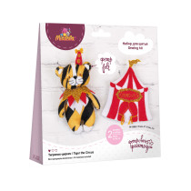 Набор для шитья " Miadolla" TF- 0385 Тигренок- циркач . 