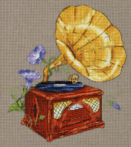 Набор для вышивания "PANNA" RE-7162 "Мелодия сада. Граммофон"