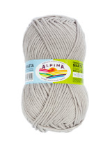 Пряжа ALPINA " MARTA" 100% тактифил 5 * 100 г 120 м №033 св. серый. Цена за упаковку 5 шт