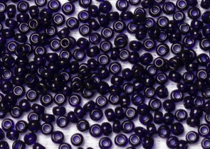 Бисер Чехия круглый 10/0 500г 30110 тёмно-синий