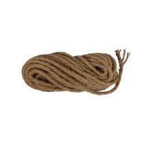 Канатик джутовый КД1 100% джут 6 мм 10 м 11 я суровый