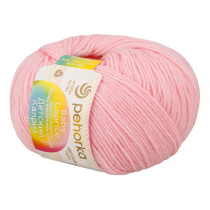 Пряжа Пехорская ПТ " Детский каприз" 50% мериносовая шерсть, 50% микрофибра 50 г 225 м №180 св. бегония. Цена за упаковку 10 шт