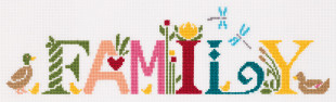 Набор для вышивания "PANNA" CE-7205 "Семья (английский)"