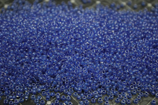 Бисер Чехия круглый 10/0 50г 38136 синий