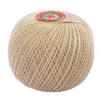 Пряжа ПНК Кирова " Роза" 100% мерсеризованный хлопок 50 г 330 м №5902 бежевый. Цена за упаковку 6 шт
