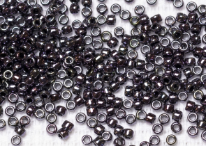 Бисер Япония круглый 15/0 100 г 0090 аметист, металлизированный