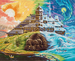 Набор для вышивания "PANNA" " Золотая серия" J- 1841 ( Ж- 1841 ) " Пробуждение" 