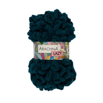 Пряжа ARACHNA "LAZY" 100% микрополиэстер 5 * 100 г 8.5 м №18 сине-зеленый. Цена за упаковку 5 шт