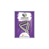 " DELFBRICK" DLM- 11 Головоломка металлическая " Треугольники" 2 элемент. 