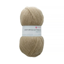 Пряжа Пехорская ПТ " Ангорская теплая" 60% акрил, 40% шерсть 100 г 480 м №043 суровый лен. Цена за упаковку 5 шт
