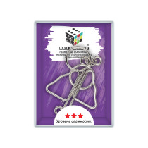 " DELFBRICK" DLM- 47 Головоломка металлическая " Бабочка" 6 элемент. 