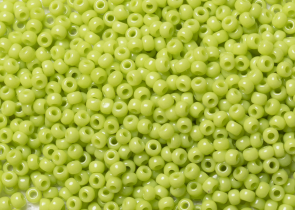 Бисер Япония круглый 11/0 250г 0044 салатовый