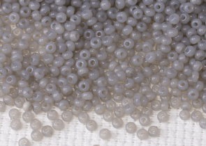 Бисер Чехия круглый 10/0 500г 02241 серый