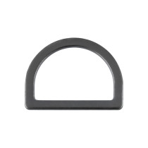 Фурнитура сумочная металл "Gamma" GH 22/25 Полукольцо литое d 25 мм №06 под черный никель 10 шт