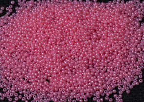 Бисер Чехия круглый 10/0 500г 17998 розовый