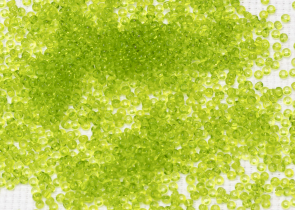 Бисер Чехия круглый 10/0 50г 50220 салатовый