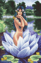 Набор для вышивания "PANNA" " Золотая серия" VS- 0799 ( ВС- 0799 ) " Нимфа" 