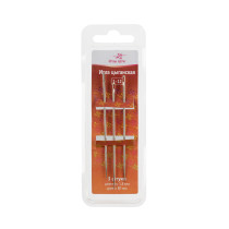 Иглы для шитья ручные " АРТИ" цыганские 3 шт. в блистере d 1, 8 мм