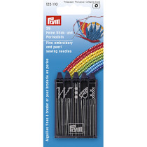 Иглы для шитья ручные " PRYM" 125110 для вышивания и бисера в блистере 25 шт. ассорти