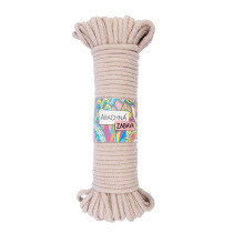 Пряжа ARACHNA " ZABAVA" 51% хлопок, 49% полиэстер 3 * 330 г ± 10 г 25 м №304 св. бежевый. Цена за упаковку 3 шт.