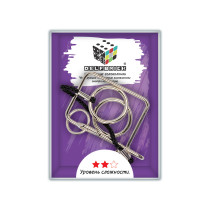 " DELFBRICK" DLM- 25 Головоломка металлическая " Ловушка" 4 элемент. 