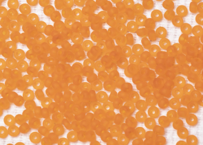 Бисер Чехия круглый 10/0 50г 90000m оранжевый матовый