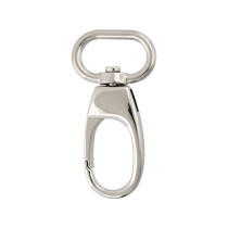 Фурнитура сумочная металл "Gamma" GH 117/20/10 Карабин 20 мм №04 под никель 10 шт