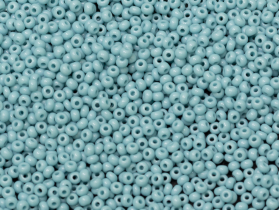 Бисер Чехия круглый 10/0 500г 63030 бирюзовый