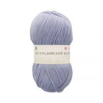 Пряжа Пехорская ПТ " Австралийский меринос" 95% мериносовая шерсть, 5% акрил 100 г 400 м №195 незабудка. Цена за упаковку 5 шт