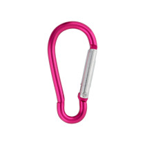 Фурнитура сумочная металл "Gamma" GH 120/18/10 Карабин 18 мм №11 розовый 10 шт