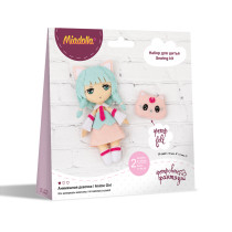 Набор для шитья " Miadolla" TF- 0427 Анимешная девочка . 