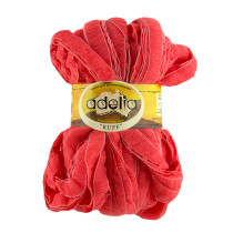 Пряжа ADELIA " RUFF" 100% акрил 2 * 150г 60 м №20 бл. красный. Цена за упаковку 2 шт