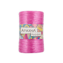 Пряжа ARACHNA " Raffia" 100% полипропилен 5 * 50г ± 10 г 200 м №09 малиновый. Цена за упаковку 5 шт