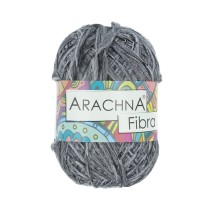 Пряжа ARACHNA " Fibra" 100% полиэфир 10 * 50г 200 м №08 серый меланж. Цена за упаковку 10 шт