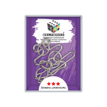 " DELFBRICK" DLM- 46 Головоломка металлическая " Самолет" 7 элемент. 